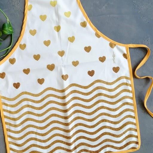 پیشبند مخمل نسوز مدل آیسان طرح 5